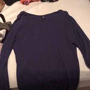 Navy blue long sleeve